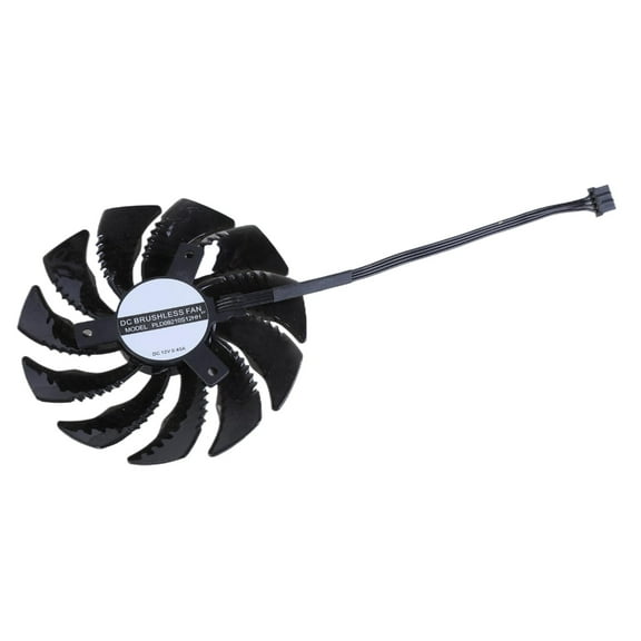 Quiet 4Pin Graphics Card Fan for GTX1080 Graphics Card Radiator for Gamers