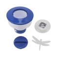 thumbnail image 1 of Floating Mini Chemical Dispenser Adjustable Plastic 600 Mah Floating Chlorine Dispenser for Spa Hot Tub Small Pools Dragonfly Lamp, 1 of 5