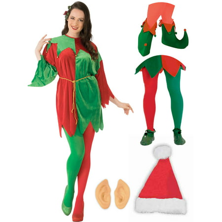 Elf Costume Adult Tunic Outfit Kit