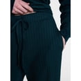 thumbnail image 5 of Joyspun Women's Cozy Lounge Collection Hacci Knit Sleep Pants, Sizes XS-3X, 5 of 6