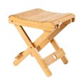 thumbnail image 4 of HEALEEP 1Set Bamboo Folding Chairs for Garden and Patio Home Use, 4 of 8