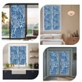 thumbnail image 7 of Navy Blue Coral Coastal Window Privacy Film, Ocean Nautical Seaside Beach Static Cling UV Sun Blocking Heat Control Window Tint Day and Night, Non-Adhesive One Way Windows Privacy Cover 17.7''x78.7'', 7 of 7