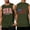 Army Green, variant on Mens 250 Anniversary USA Tank Tops Plus Size American Flag Sleeveless Shirt Muscle Graphic Tank Tops Athletic Parade Tee Shirts,White 4XL