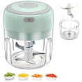 thumbnail image 1 of Electric Garlic Chopper  250ML Food Chopper  Mini Vegetable Chopper  USB Rechargable Garlic Mincer  Onion Chopper  Portable Food Processor for Garlic  Ginger  Chili  Vegetables, 1 of 7