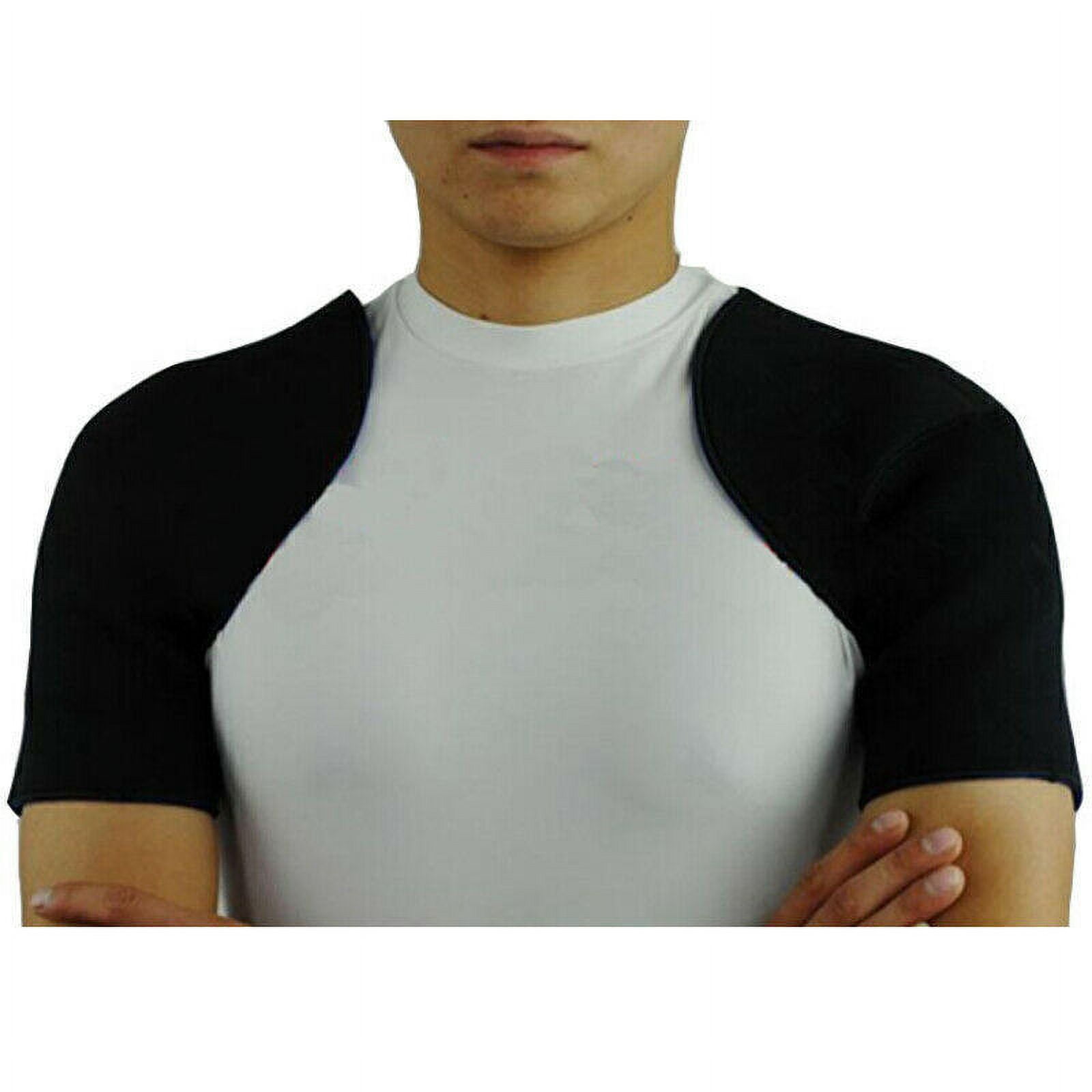 Double Shoulder Support Brace Strap, Sports Rotator Cuff Support