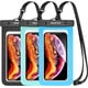 thumbnail image 1 of 4 Pack Waterproof Cell Phone Pouch - Universal Water Proof Dry Bag Case with Neck Lanyard - Underwater Clear Cellphone Holder Large Protector for iPhone Samsung Galaxy for Beach Pool Swimmin, 1 of 5