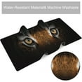 thumbnail image 6 of Tiger in Darkness Extended Gaming Mouse Pad Large Desk Mat with Non-Slip Rubber Base and Stitched Edges,Keyboard Mouse Mat Desk Pad for Work,Game,Office,Home 35.4 * 15.7 Inch, 6 of 6