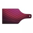 thumbnail image 1 of Magenta Cutting Board, Damask Textured Geometric Romantic Style Vintage Design Art Print, Decorative Tempered Glass Cutting and Serving Board, Wine Bottle Shape, Hot Pink Fuchsia, by Ambesonne, 1 of 1