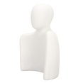 thumbnail image 3 of Jewelry Display Bust Stand, Resin Clear Display Stable Performance Necklace Display Bust Stand Durable  For Necklace, 3 of 8