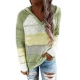 thumbnail image 3 of IKemiter Pull-Over pour Femmes à Capuche Dames Mode Décontractée Grande Taille à Manches Longues Sweatshirts Top, 3 of 8