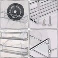 thumbnail image 5 of Metal Spice Rack, 2 Pieces Metal Spice Rack, Wall Spice Racks, Adhesive Stainless Steel Spice Rack(Silver), 5 of 5