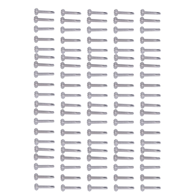Mgaxyff Round Head Screw, Self Tapping Screws Easy To Fasten For Mechanical Repair