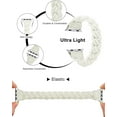 thumbnail image 4 of Wearlizer Compatible with Apple Watch Band 38mm 40mm 41mm Slim Elastic Braided Solo Loop Strap Wristband Stretchy Woven Bracelet Accessories for iWatch Series 8 7 6 5 4 3 2 1 SE, 4 of 7