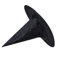 thumbnail image 2 of Halloween Black Witch Hat, Lightweight Fabric Wizard Pointed Hat, Traditional Halloween Costume Accessory for Adults Cosplay Party Dress Up, 2 of 3