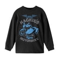 thumbnail image 3 of Harry Potter Hagrid's Flying Motorbike Boy's Black Long Sleeve Shirt-Small, 3 of 4