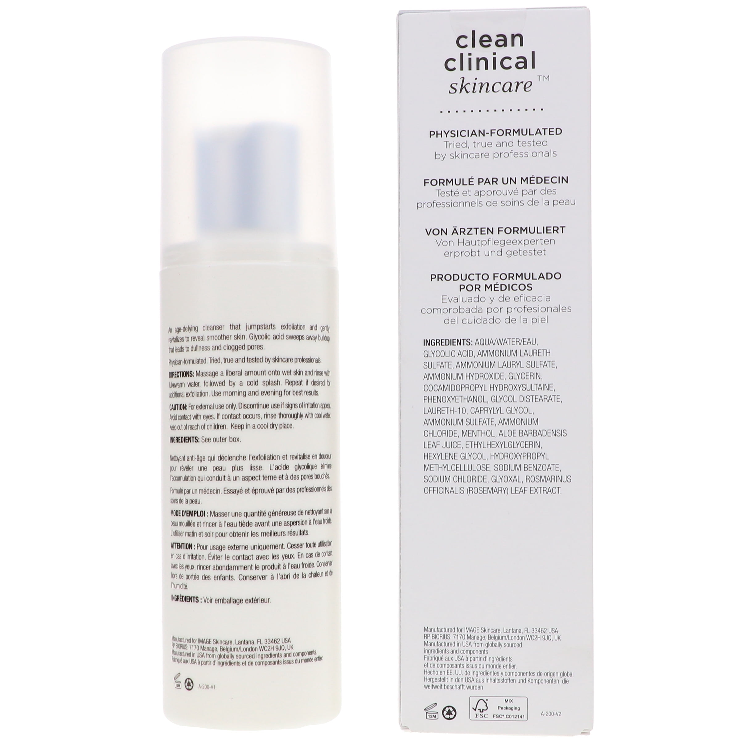 IMAGE Skincare AGELESS Total Facial Cleanser 6 oz