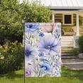 thumbnail image 4 of Summer Garden Welcome Flag Flowers Flags Yard Decor Double Sided Banner 12x 18 inch, 4 of 5
