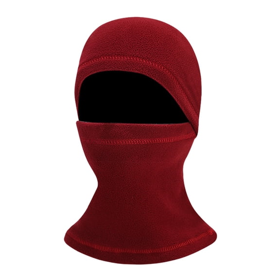 Unisex Fleece Balaclava Neck Warmer for Winter, Windproof Thermal Face Ear Cover and Hat for Outdoor Sports, Ideal for Cycling Running Skiing and Cold Weather Activities