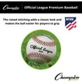 thumbnail image 5 of Champion Sports Leather Baseball Set: Dozen Indoor / Outdoor Genuine Leather Official League Baseballs for Practice Training or Real Game - Pack of 12, 5 of 5