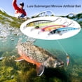 thumbnail image 3 of NIBOLOG 9cm/7.3g Fishing Lure Sharp Hook 3D Simulated Fisheyes Reflective Angling Lure Submerged Minnow Artificial Bait Outdoor Fishing, 3 of 8