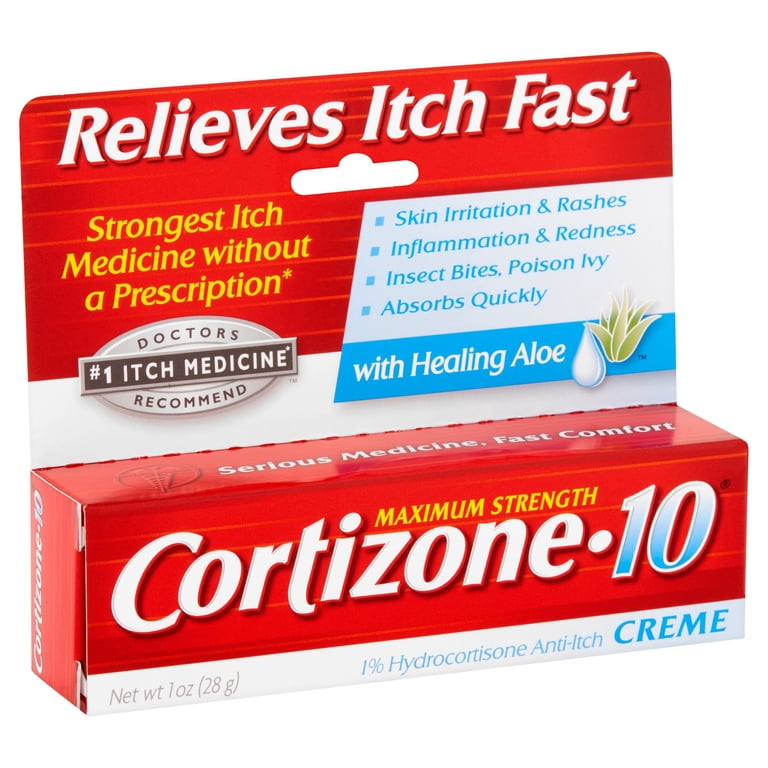 Cortizone 10 Anti-Itch Crème with Aloe 1oz HSA/FSA Eligible