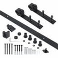 thumbnail image 1 of SFP Finished Products Division DBAH2B Barn Door Hardware Standard - Black, 1 of 4
