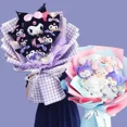 thumbnail image 5 of Sanrio Spot Goods Anime Kuromi - Ramo de peluche de juguete, ramo de flores de peluche relleno Kawaii, decoración de habitación, regalo de San Valentín, 5 of 5