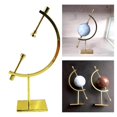 thumbnail image 2 of facefd Oblique Ornament Display Stand Rack for Globe Stones Living Room Decor L 150x80x310mm, 2 of 9