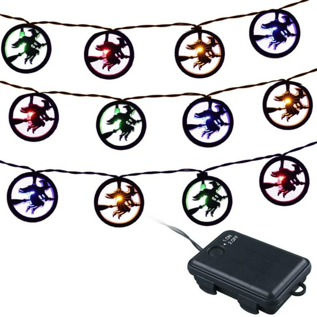 Halloween Spider Bat String Light Lamp Halloween Decoration Light Atmosphere Light for Carnival Theme Party