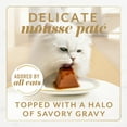 thumbnail image 3 of Fancy Feast Gems Pate Mousse Salmon or Tuna and a Halo of Savory Gravy Wet Cat Food Variety Pack, 16 entrees, 2 oz Tubs (8 Pack), 3 of 11