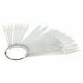 thumbnail image 4 of ACDANC 50Pcs Nail Sample Palette Transparent Nail Tips for Beauty Practice Stuff 12.5x12x1cm Lucency, 4 of 7