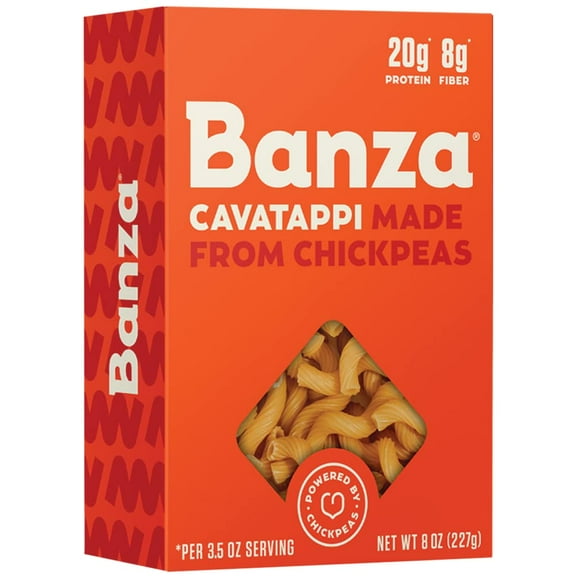 Banza Chickpea Cavatappi Pasta -- 8 oz Pack of 2