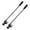 Black#18, variant on Weed Puller Tool Garden Weed Pulling Tool, 19.69" Portable Uprooting Weeding Tool, 4 Teeth Manganese Steel Forged Hand Weeder for Vegetable Gardening Backyard Farm Planting & Weeding,2PCS (#C)