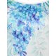 thumbnail image 4 of Camiseta Ombre Floral Tamaño Plus Rosegal Camisetas tallas grandes, 4 of 5