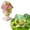 A, variant on Z52LingLing Decoration Flower Bed Miniature for Micro-Landscape - Resin Nature Decor for Terrarium, Garden, Dollhouse, Potted Plant, or Desk