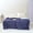 Blue, variant on Cooling Ice-Silk Summer Air-Conditioning Quilt Device-Washable Reversible Lightweight Comforter for Home, Dorms, and Apartments Blue