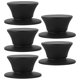 thumbnail image 4 of 5 piezas de manijas de tapa de olla de silicona resistente al calor, perillas de repuesto para tapa de olla, 4 of 8