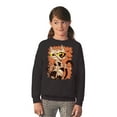 thumbnail image 3 of Awkward Styles Halloween Youth Sweatshirt Mummy Cat Crewneck Tops for Kids, 3 of 5