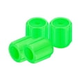 thumbnail image 1 of 4pcs Stem Cover Valves Cover Universal Manual Cover Tire Rhinestone Valves Package Nozzle Valves Stem Lighting Car Interior Accessories, 1 of 2