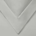 thumbnail image 3 of BNM Solid Cotton Blend Duvet Set, Full/ Queen, Platinum, 3 of 4
