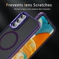 thumbnail image 6 of ShellTech for Samsung Galaxy A15 Case Compatible with MagSafe Anty-Slip Grip Military-Grade Protective Adjustable Kickstand Magnetic Phone Case,Purple, 6 of 9