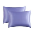 thumbnail image 1 of Silk Pillowcase for Hair and Skin Simulated Silk Pillowcase for Hair and Skin - Simulated Silk Pillowcase 2 Sets 20X26 Inches with Envelope Closure,Women Men Mens Hair Color, 1 of 5