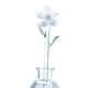 thumbnail image 1 of Flores de vidrio soplado a mano para el día de San Valentín, Navidad, cumpleaños, decoración, 1 of 5