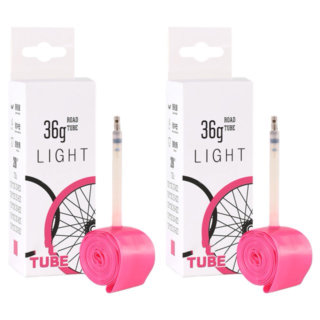 2PCS Road Bike Inner Tube Ultralight 700x18-32C for Presta Valve 45/65/85mm