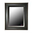 thumbnail image 4 of Rayne Mirrors Black with Silver Cage Trim Wall Mirror, 4 of 6