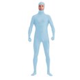 thumbnail image 3 of Tao Tao Unisex Spandex Stretch Adult Clothes Full Jumpsuit Zentai Disappearing Man Body Suit For Carnival, Parties Light Blue S, 3 of 3