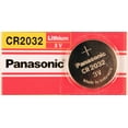 thumbnail image 1 of Panasonic CR2032 3V Lithium Coin Cell Battery - 5 Piece Tear Strip, 1 of 1