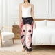thumbnail image 4 of Fotbe Cute Axolotl Sakura Blossoms Pantalones de Pijama para Mujer, Pantalones de Dormir, Pantalones Pj con Cordón y Bolsillos-3X-Large, 4 of 6