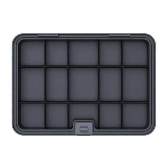 Tool Organizer, Small Parts and Screw Organizer Tool Box with Removable Compartments