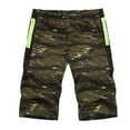 thumbnail image 2 of Abcnature Men's Athletic Shorts, Sports Gym Running Short Pants, Mens Summer Casual Fitness Bodybuilding Camouflage Printed Sports Shorts, Cargo Casual Hiking Shorts Green XXL, 2 of 6